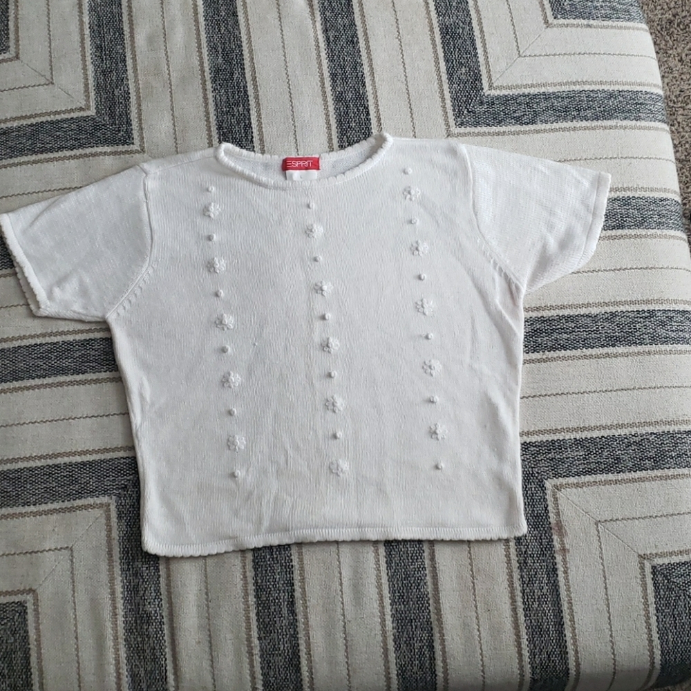 Vintage Esprit Short Sleeve Sweater Circa 90s